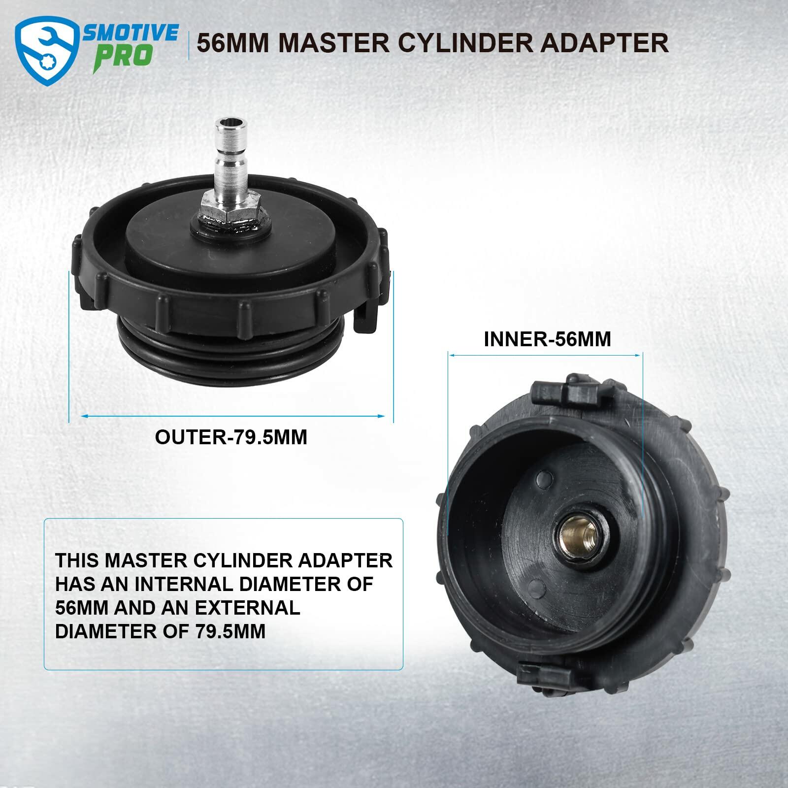 SMOTIVEPRO 56mm Master Cylinder Bleeder Adapter Compatible with Honda Accord