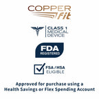 Copper Fit Mobilizer Knee Sleeve L/XL Side Stabilizers Knee Support Brace