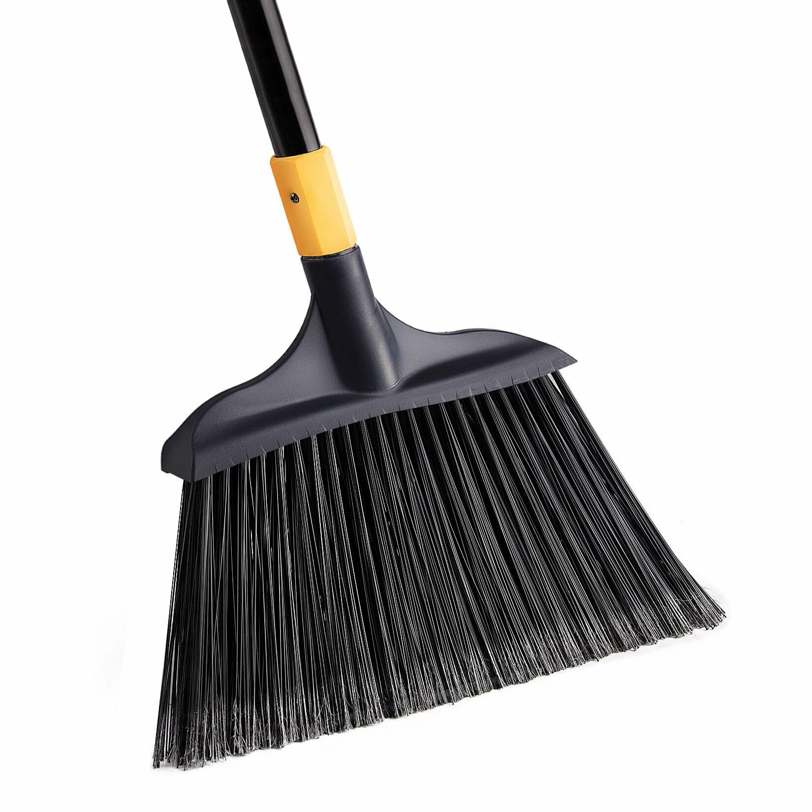 Heavy Duty Broom 54 inch Outdoor Commercial Garage Lobby Pet Hair Floor Sweeper