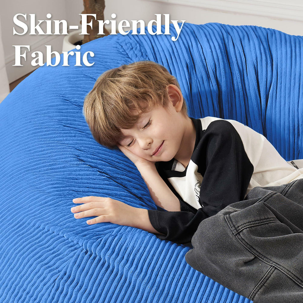 3FT Bean Bag Chairs Teardrop Bean Bag Chair for Adults Beanbag Chair with Memory
