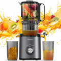 Budsom Cold Press Juicer Machine: 300W Slow Masticating Juicer for Whole Fruits