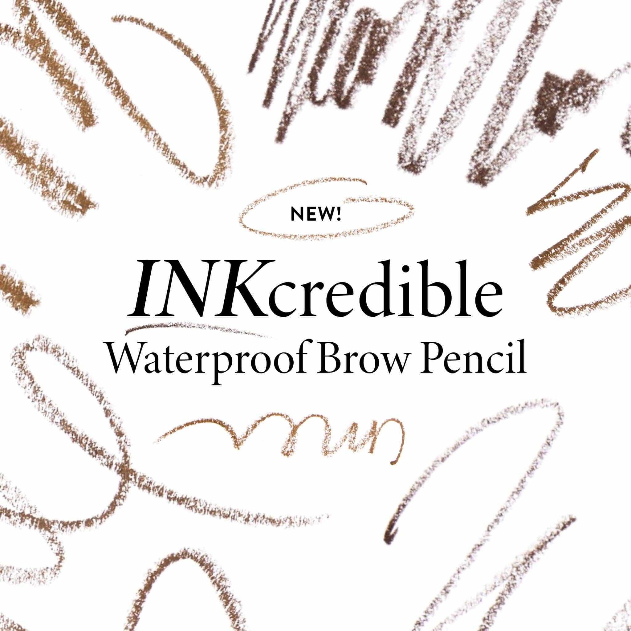LAURA GELLER NEW YORK INKcredible Waterproof Brow Pencil- Blending Spoolie Brush