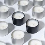 Ryaner 12PCS 2oz Candle Tins With Pour Spout Lids, Bulk Candle jar for DIY