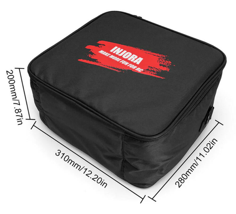 INJORA Travel Storage Bag for 1/18 1/24 RC Crawlers Axial SCX24 TRX4M INA-106