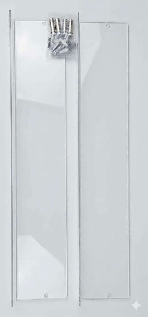 clear acrylic floating wall shelves 31.5