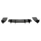 For Ford Mustang GT W/ Quad Exhaust Tip 2018-2023丨Shark Fin Rear Bumper Diffuser