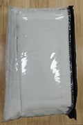 Giza Cotton King Size 6 Piece Sheet set, Solid  White.