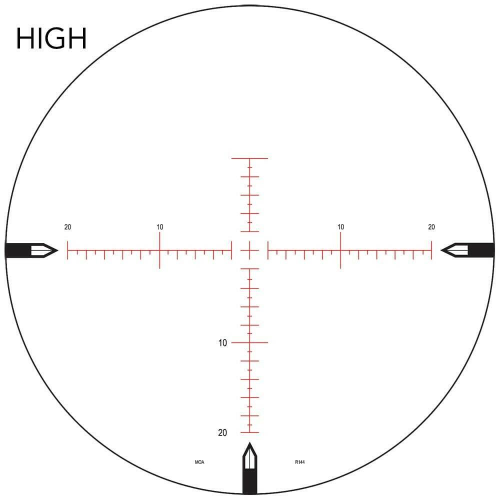 Nightforce NXS 5.5-22x56 ZeroStop MOAR Scope C434