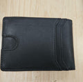 MODERNO Men's Genuine Leather Bifold Wallet RFID 11 Card Slots Large