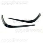 Front Bumper Air Vent Fog Light Trim Gloss Black Toyota Camry SE XSE 2018-2020