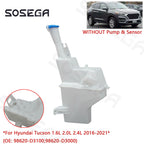 Windshield Washer Reservoir Tank For Hyundai Tucson 2016-21 WITHOUT Pump&Sensor