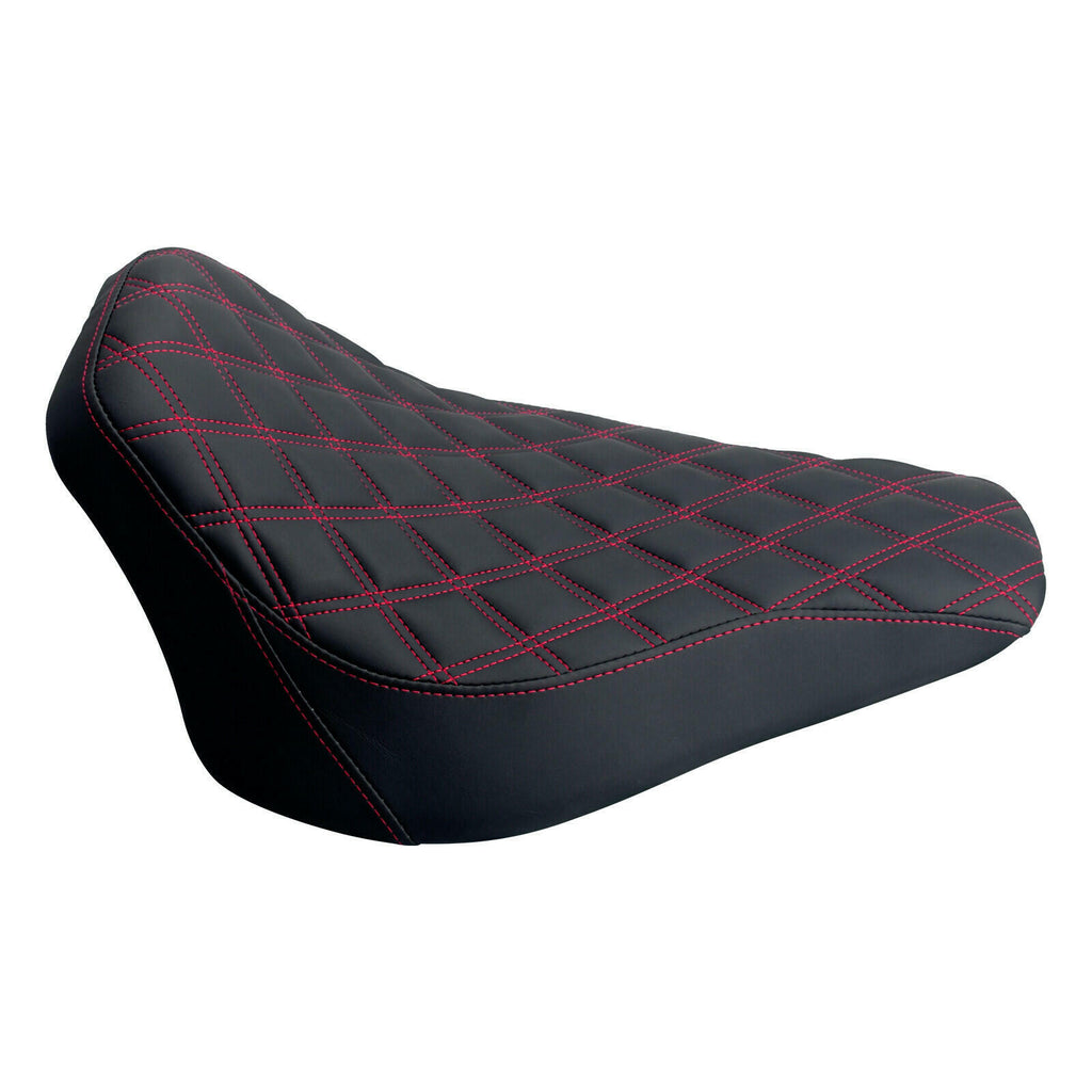 Harley Rocker C Breakout Front Solo Seat Red Stitching 2008-2017