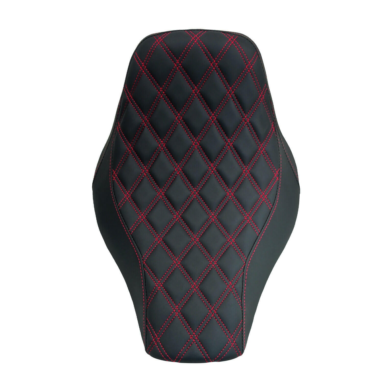Harley Rocker C Breakout Front Solo Seat Red Stitching 2008-2017