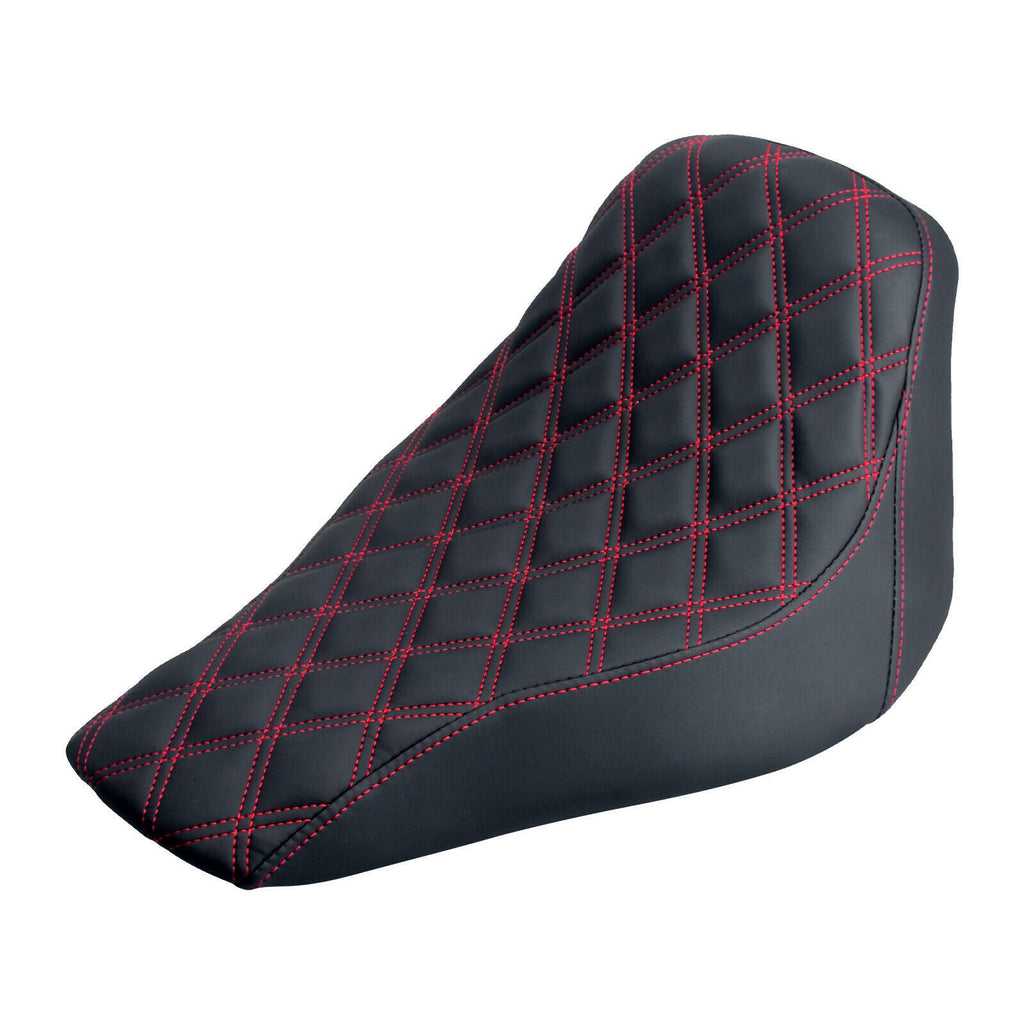 Harley Rocker C Breakout Front Solo Seat Red Stitching 2008-2017