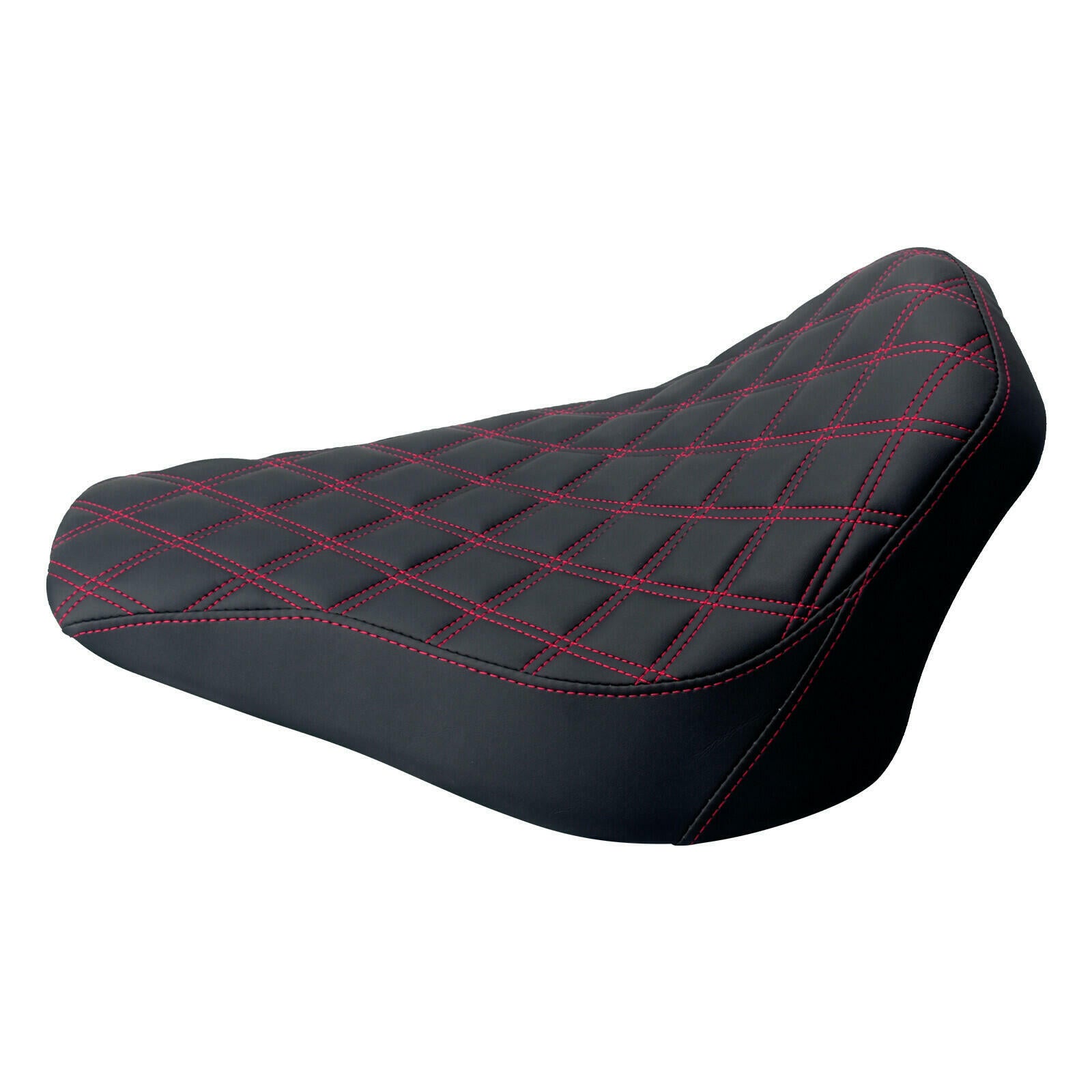 Harley Rocker C Breakout Front Solo Seat Red Stitching 2008-2017