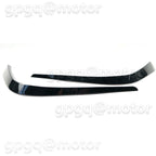 Front Bumper Air Vent Fog Light Trim Gloss Black Toyota Camry SE XSE 2018-2020