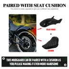 Harley Rocker C Breakout Front Solo Seat Red Stitching 2008-2017