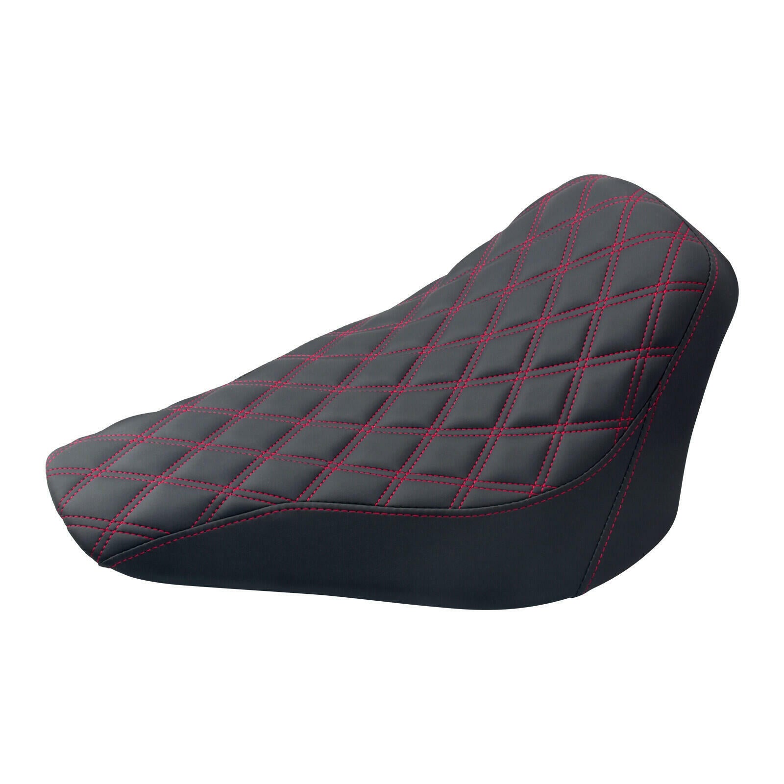 Harley Rocker C Breakout Front Solo Seat Red Stitching 2008-2017