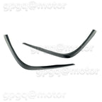 Front Bumper Air Vent Fog Light Trim Gloss Black Toyota Camry SE XSE 2018-2020