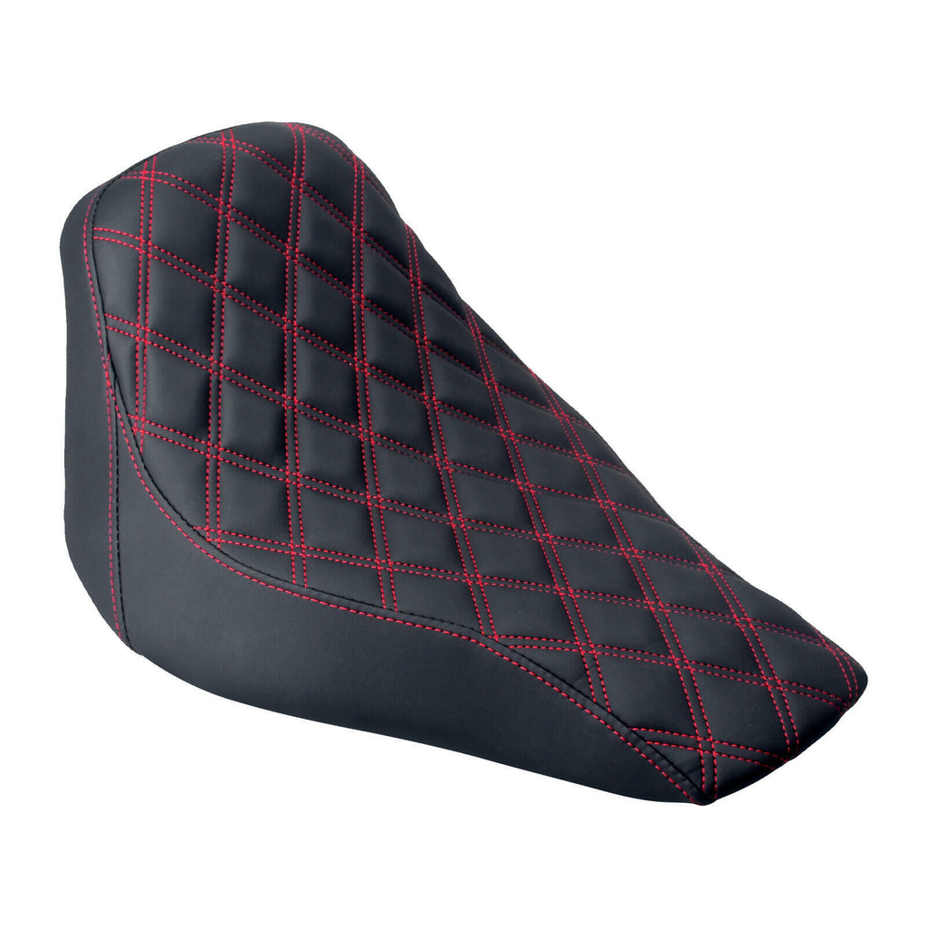 Harley Rocker C Breakout Front Solo Seat Red Stitching 2008-2017