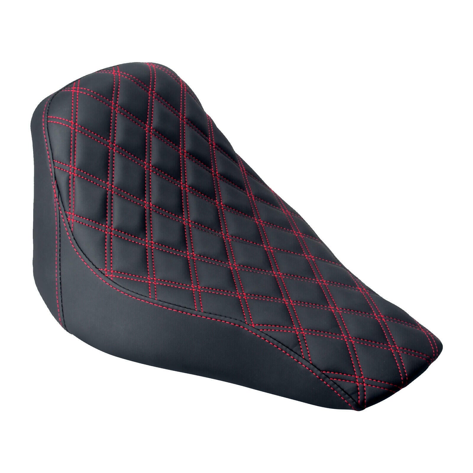Harley Rocker C Breakout Front Solo Seat Red Stitching 2008-2017