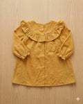 Corduroy Dress with Lace Collar for Toddler Girls by MARC & JANIE