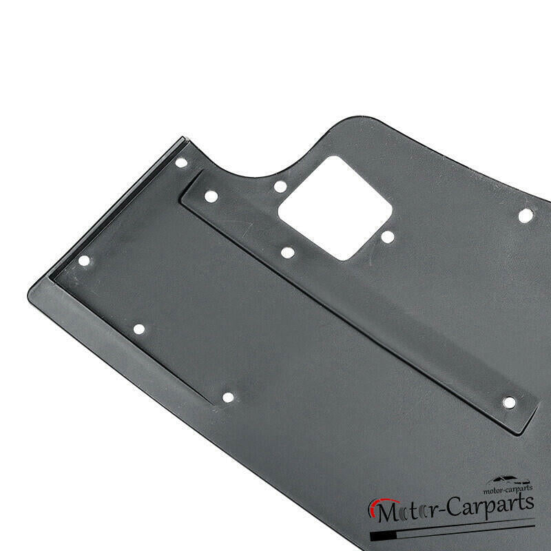 For 15-22 Ford Mustang GT500 Style Front Bumper Corner Winglet Splitters Black