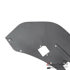 For 15-22 Ford Mustang GT500 Style Front Bumper Corner Winglet Splitters Black