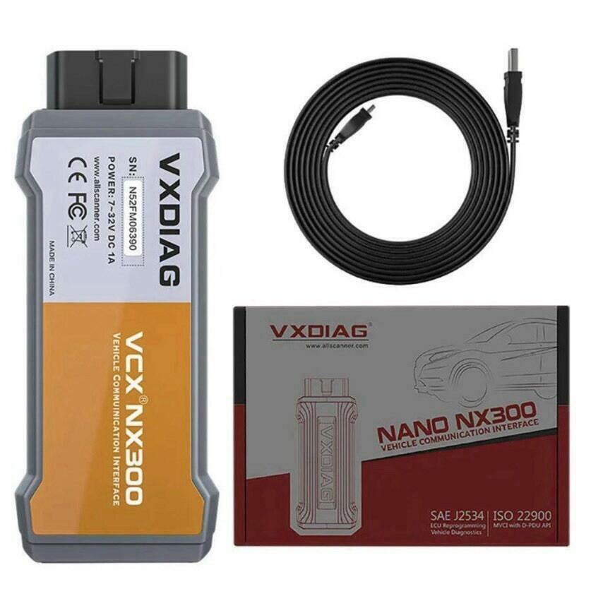 USB Version VXDIAG VCX NANO for Volvo J2534 Nano NX300