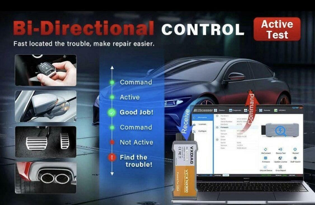USB Version VXDIAG VCX NANO for Volvo J2534 Nano NX300
