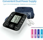 Aique Voice Arm Blood Pressure Monitor BP Sphygmomanometer Pressure Meter