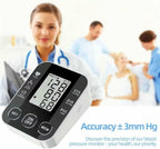 Aique Voice Arm Blood Pressure Monitor BP Sphygmomanometer Pressure Meter
