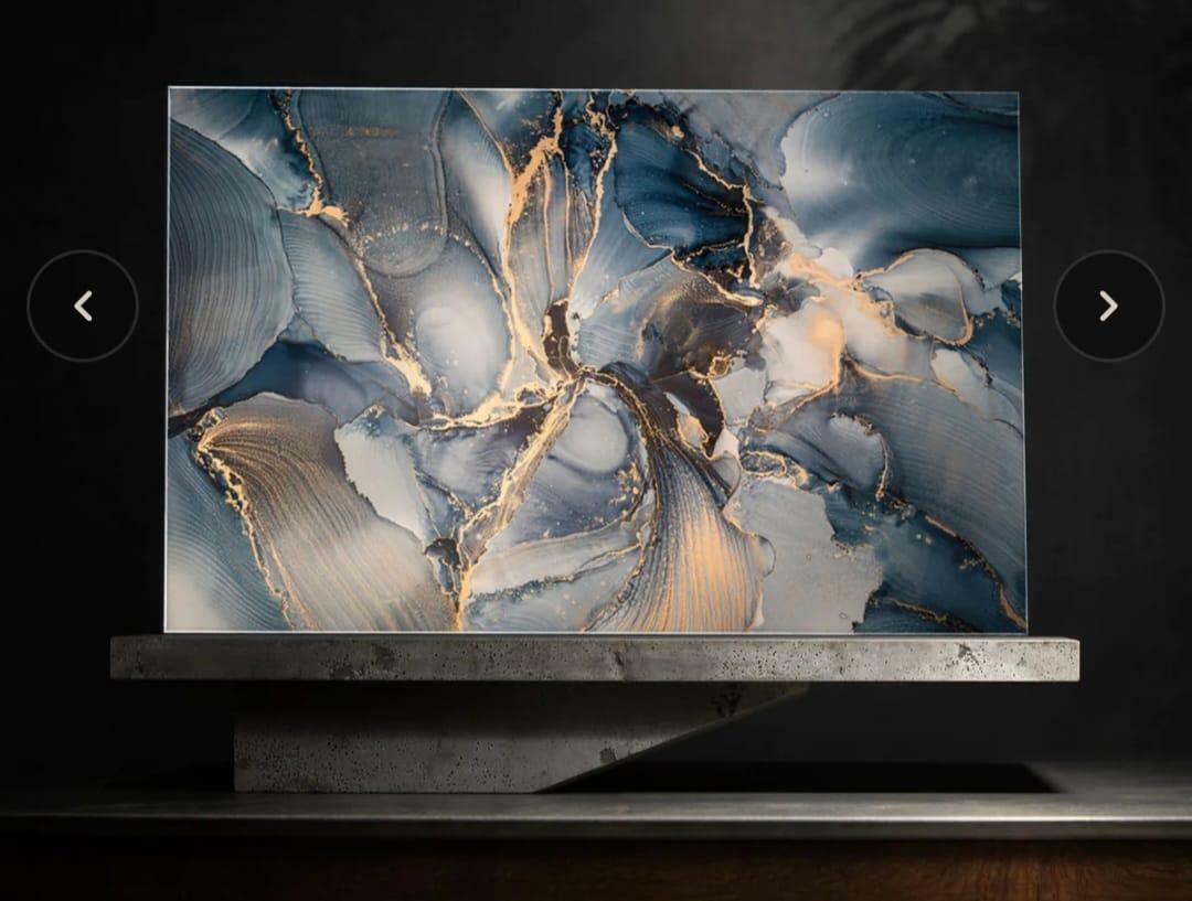 Insigne Marble Glass Wall Art 28.5x18"