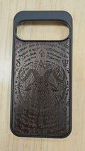 Magnetic Wood Phone Case for Google Pixel 9 10 Pro XL 10a 9a Cover