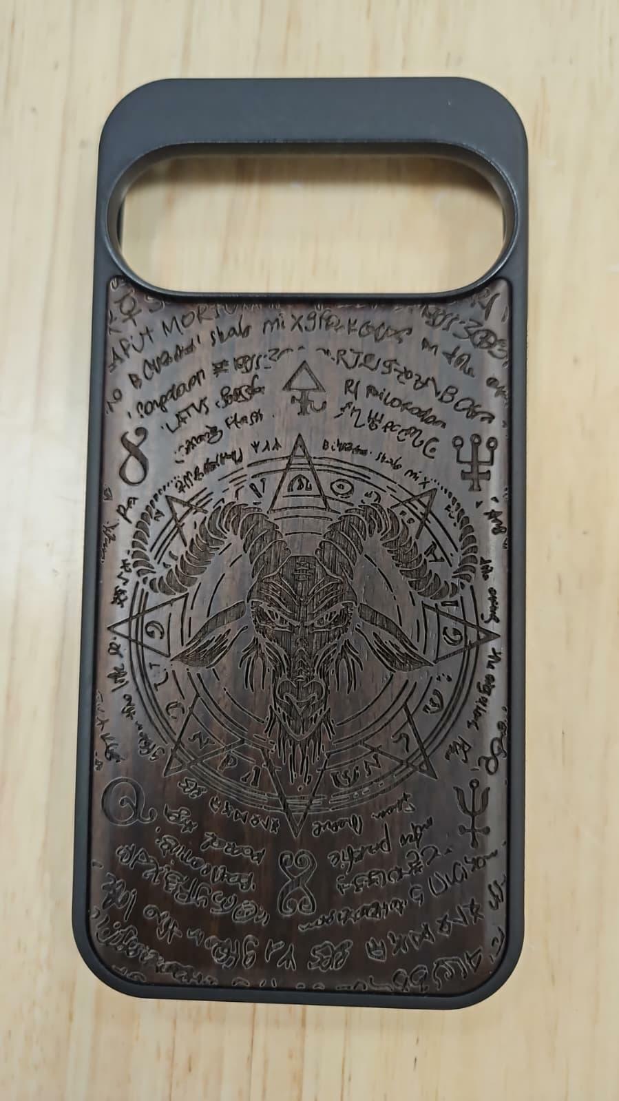 Magnetic Wood Phone Case for Google Pixel 9 10 Pro XL 10a 9a Cover