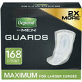 154 Count Depend Mens Maximum Incontinence Guards