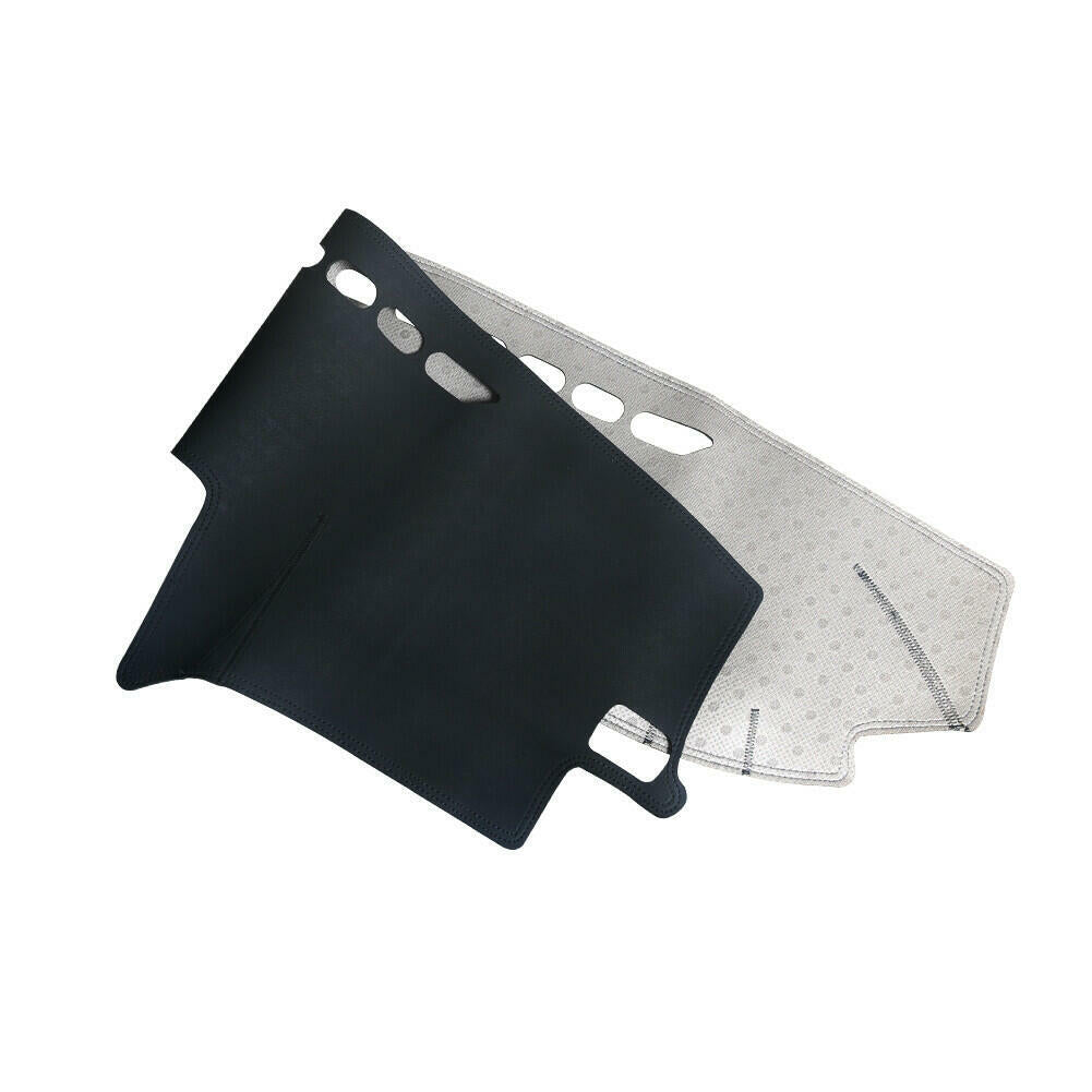 Leather Dashboard Cover Mat Dashmat Interior Pad For Toyota Land Cruiser Prado