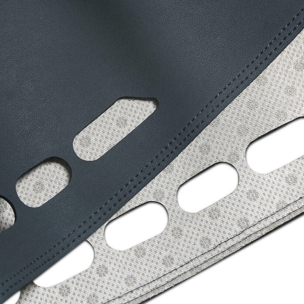 Leather Dashboard Cover Mat Dashmat Interior Pad For Toyota Land Cruiser Prado