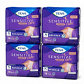 56 Count Tena Sensitive Care Overnight Incontinence Underwear for Women X-Large