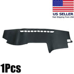 Leather Dashboard Cover Mat Dashmat Interior Pad For Toyota Land Cruiser Prado