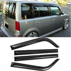 For 2003-2007 Scion XB Rain Guards Window Visor Vent Deflector JDM Out-Channel