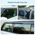 For 2003-2007 Scion XB Rain Guards Window Visor Vent Deflector JDM Out-Channel