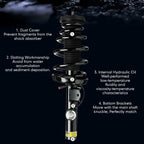 2x Front Shock Absorbers Struts Assembly w/Electric For Buick LaCrosse 2010-2016