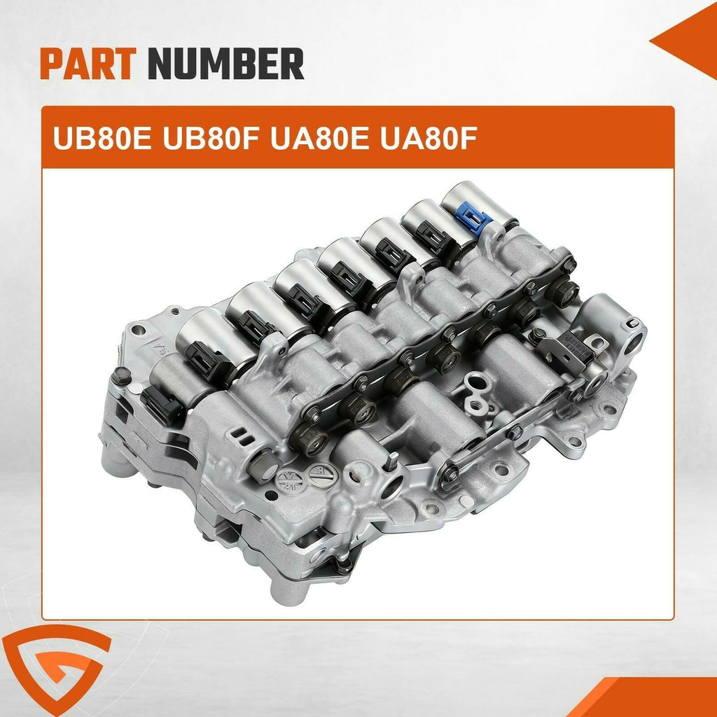 UA80E UA80F UB80E UB80F Transmission Valve Body Fits For Toyota Lexus 8-Speed US