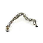 For Kawasaki Ninja 650 Z650 2012-25 Full System Exhaust Tips Silver Header Pipe