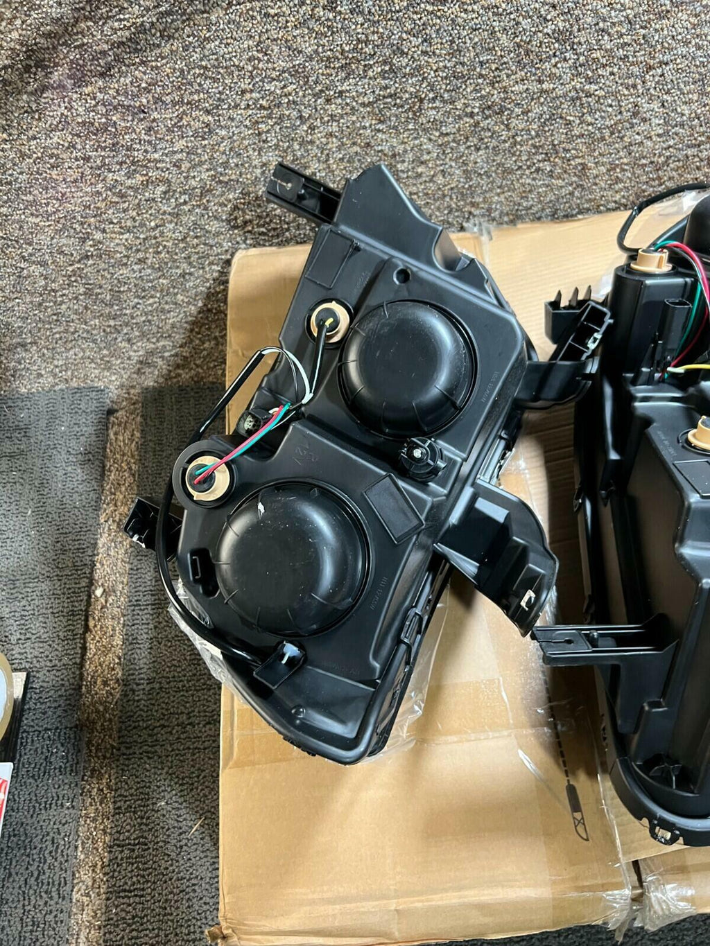 Pair Headlamp Headlight TDZC-027-BK Left Right For 2015-2019 Chevy Colorado