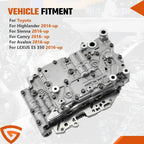 UA80E UA80F UB80E UB80F Transmission Valve Body Fits For Toyota Lexus 8-Speed US