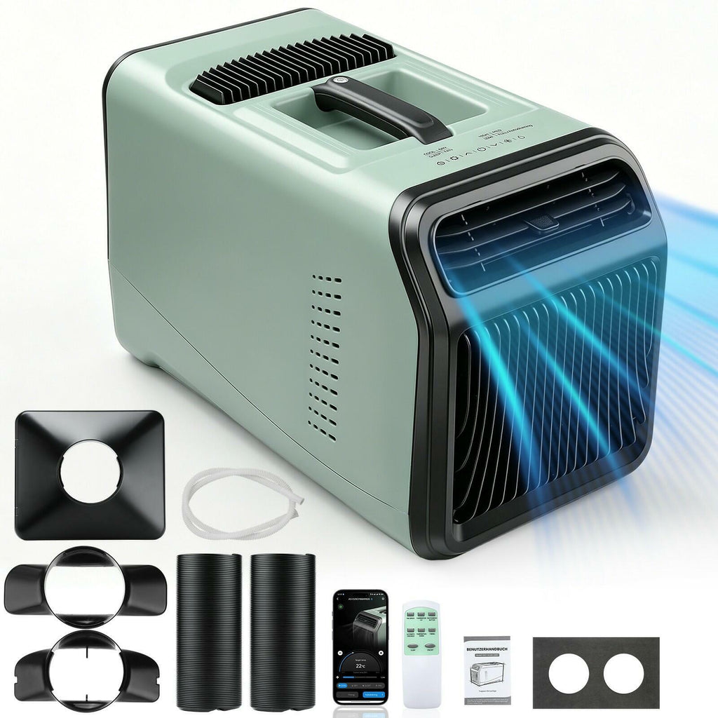 4 IN 1 Portable Air Conditioner 5100 BTU Tent Air Conditioning Outdoor Camping
