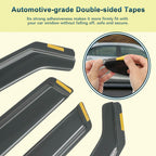For Honda CR-V 2023-2026 In-Channel Acrylic Winodw Vent Visors Shade Rain 4PCS