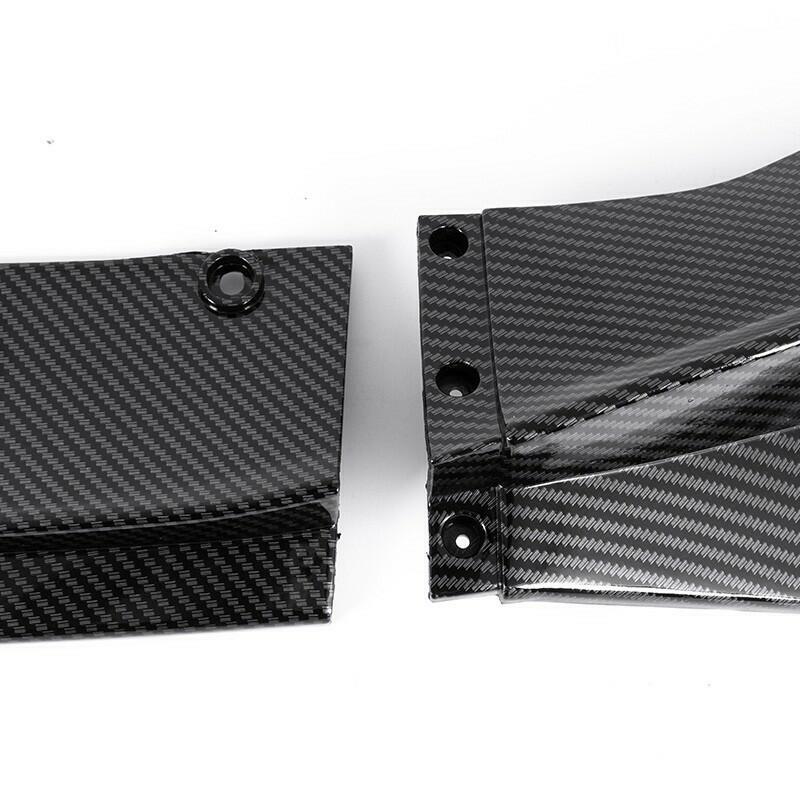 Carbon Front Bumper Lip Spoiler For BMW 4 Series G22 G23 M Sport 2020-UP Coupe